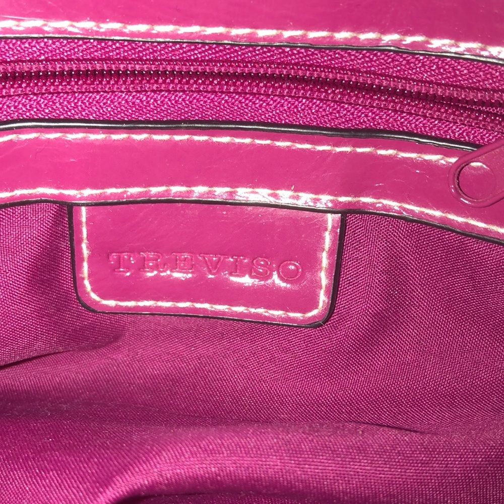 Treviso Raspberry Handbag - Picture 4 of 4